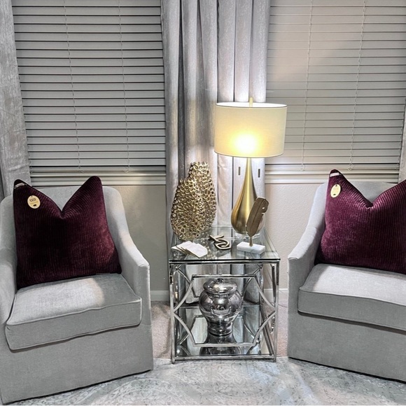 1-CALLISTO HOME CHANNEL VELVET DECORATIVE PILLOW (Read description for details) - Picture 5 of 16